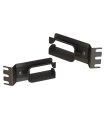 Guías frontales para cables izquierda/derecha para panel UHD MTP de 19" 1U