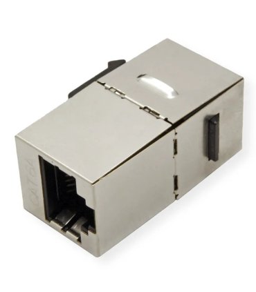 conector doble hembra cat6a para panel Ftp