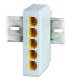 Extensor POE 4 Ptos. Gigabit Carril DIN
