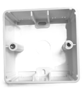 CAJA DE SUPERFICIE 80 x 80 x 40 BLANCA CERRADA