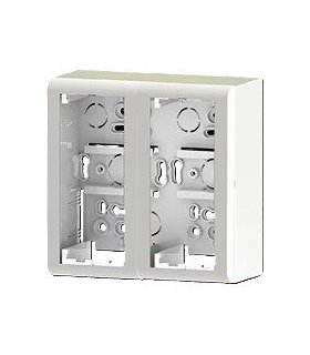 Caja de mecanismos superficie 4 módulos