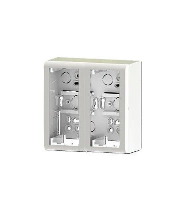 Caja de mecanismos superficie 4 módulos