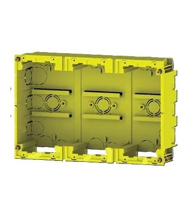 Caja de mecanismos empotrar 6 módulos