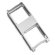 Placa doble JSL 2 huecos de 45x45