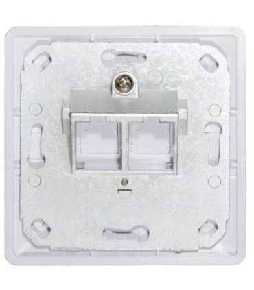 Kit caja superficie con marco para 2 keystone