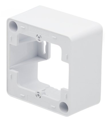 Kit caja superficie con marco para 1 keystone