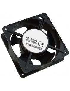 Ventilador de techo adicional para Rack 19" de 119x119x38 mm. Inluye rejilla y cable de alimentación.