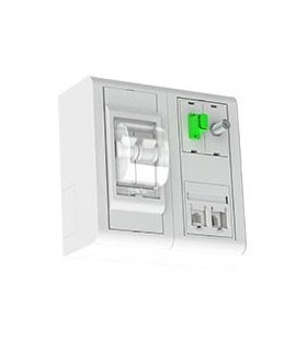 Caja de mecanismos superficie 4 módulos