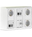 Caja de mecanismos superficie 6 módulos (CONFIGURE SU CAJA)