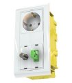Caja de mecanismos empotrar 2 módulos (CONFIGURE SU CAJA)