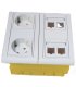 Caja de mecanismos empotrar 4 módulos