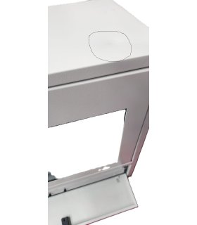 Armario mural compacto para PC industrial IP20 (GOLPEADO)