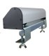 caja eléctrica de sobremesa, para 8 mecanismos. perfil aluminio