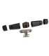Conector-Espalmador RJ45 Cat6A STP IP68 Exterior