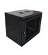 Rack mural 19" 9U F600. Puerta cristal