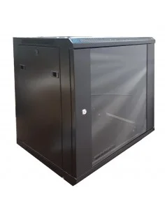 Rack Mural 19" 12U F450. Puerta Cristal. SIN Accesorios.
