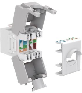 Conector RJ45 Hembra CAT6A UTP Sin herramienta