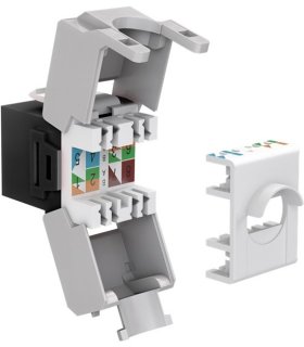 Conector RJ45 Hembra CAT6A UTP Sin herramienta