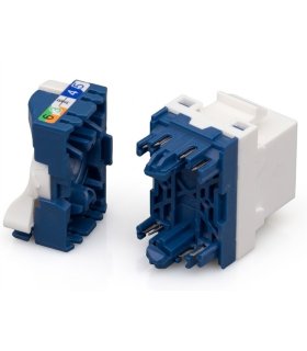 Conector Hembra RJ45 CAT6 UTP Sin Herramienta Tipo Legrand