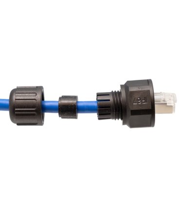 Tapa IP67 para RJ45 roscada