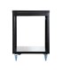 Rack de Audio 12U 600x600 Color Negro