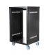 Rack de Audio 16U 600x600 Color Negro