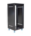 Rack de Audio 21U 600x600 Color Negro