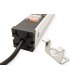 Regleta 19" 1U 7 Schuko Con Interruptor y protección sobrecarga. Alumi