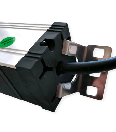 Regleta 19" 1U 7 Schuko Con Interruptor y protección sobrecarga. Alumi