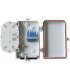 Caja fibra óptica IP65 para 4 SC Simplex