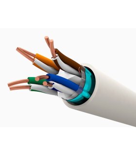Cable CAT6A FTP 305m LSZH CPR Cca COBRE 100%
