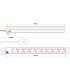 Regleta 19" con 9 Schuko cable C20