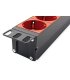 Regleta 19" con 9 Schuko cable C20