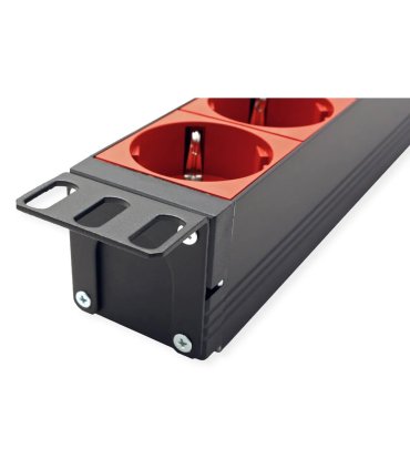 Regleta 19" con 9 Schuko cable C20