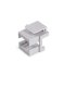 Adaptador vacio tipo keystone para conector LC Duplex o SC simples