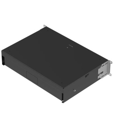 Cajón rack 19 2U 320 mm negro