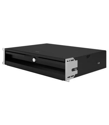 Cajón rack 19 2U 320 mm negro