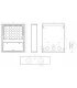 Armario ICT Registro Secundario 450X450X150