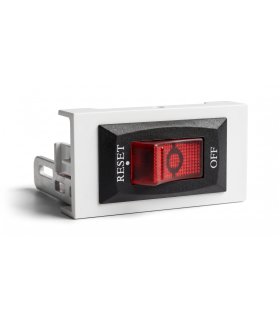 Módulo Interruptor unipolar para 10A con led 45x22,5