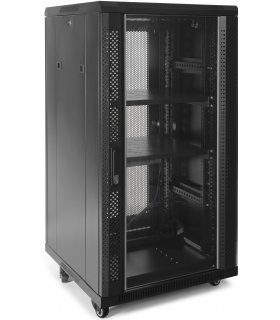 Rack 19" 22U 600X600 Puerta de Cristal