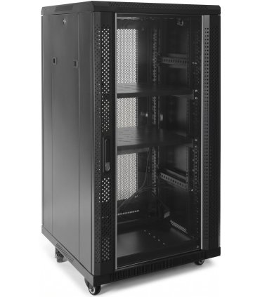 Rack 19" 22U 600X600 Puerta de Cristal
