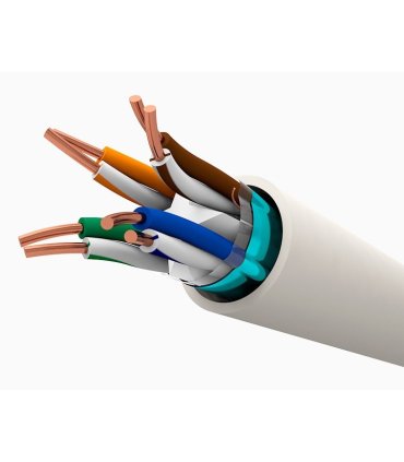 Cable CAT6 FTP 500m LSZH Rígido CPR Cca COBRE 100%