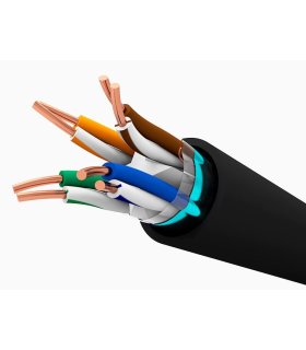 CAT6A FTP Ext. 500m Rígido