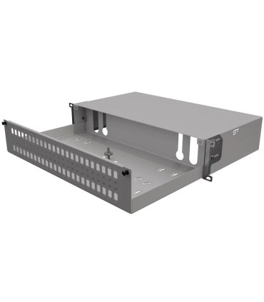 Bandeja Fibra Óptica de 48 huecos LC dúplex o SC Simplex 1U