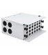 Caja fibra óptica metálica 24 conectores SC Simplex