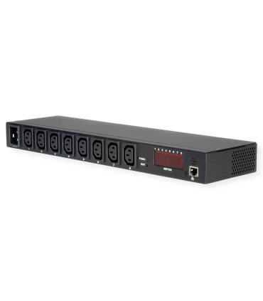 Regleta 19" 8 IEC C13 IP Monitorizable en Aluminio