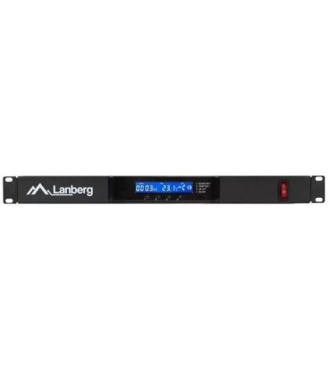 Temoregulador 19" 1U con termostato digital y 2 ventiladores.