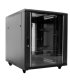 Rack 19" 18U 800x600 Puerta de Cristal