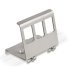 Soporte para conector 3 RJ45 a carril DIN