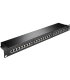 Patchpanel CAT6 STP 24 Puertos RJ45 19" Negro